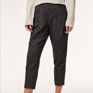 Babaton - Cohen Pant Herringbone Wool Pants. Size 2